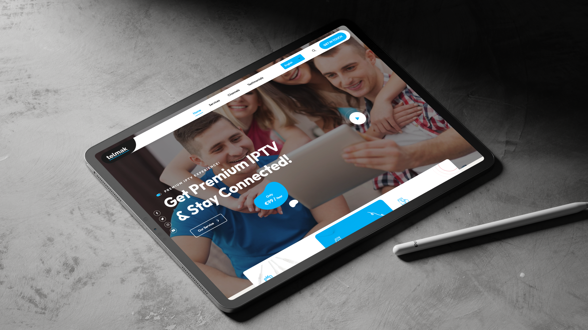 Telmak - IPTV Platform in North Macedonia